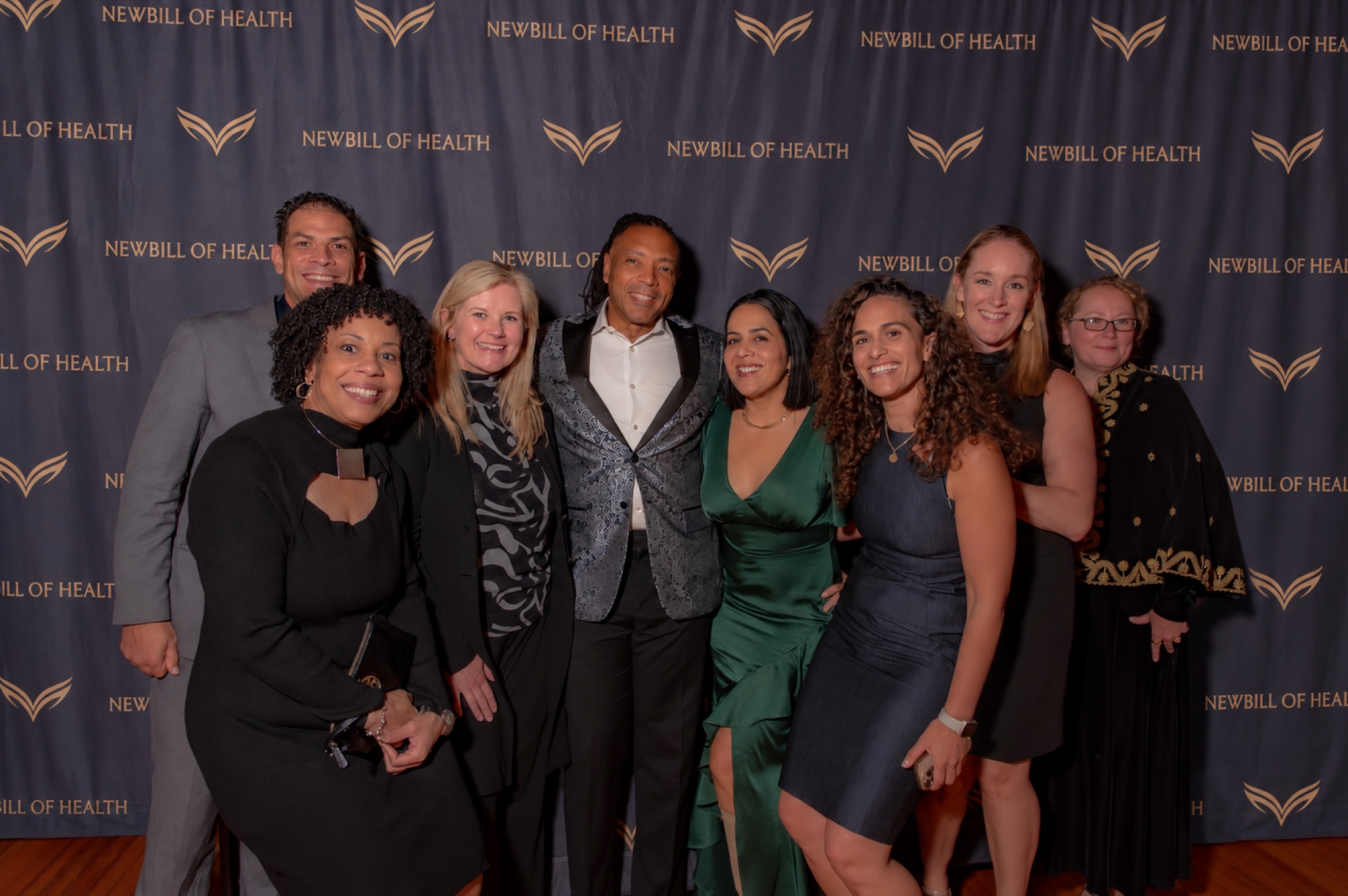 Guests gathered at a Newbill of Health event in South Florida