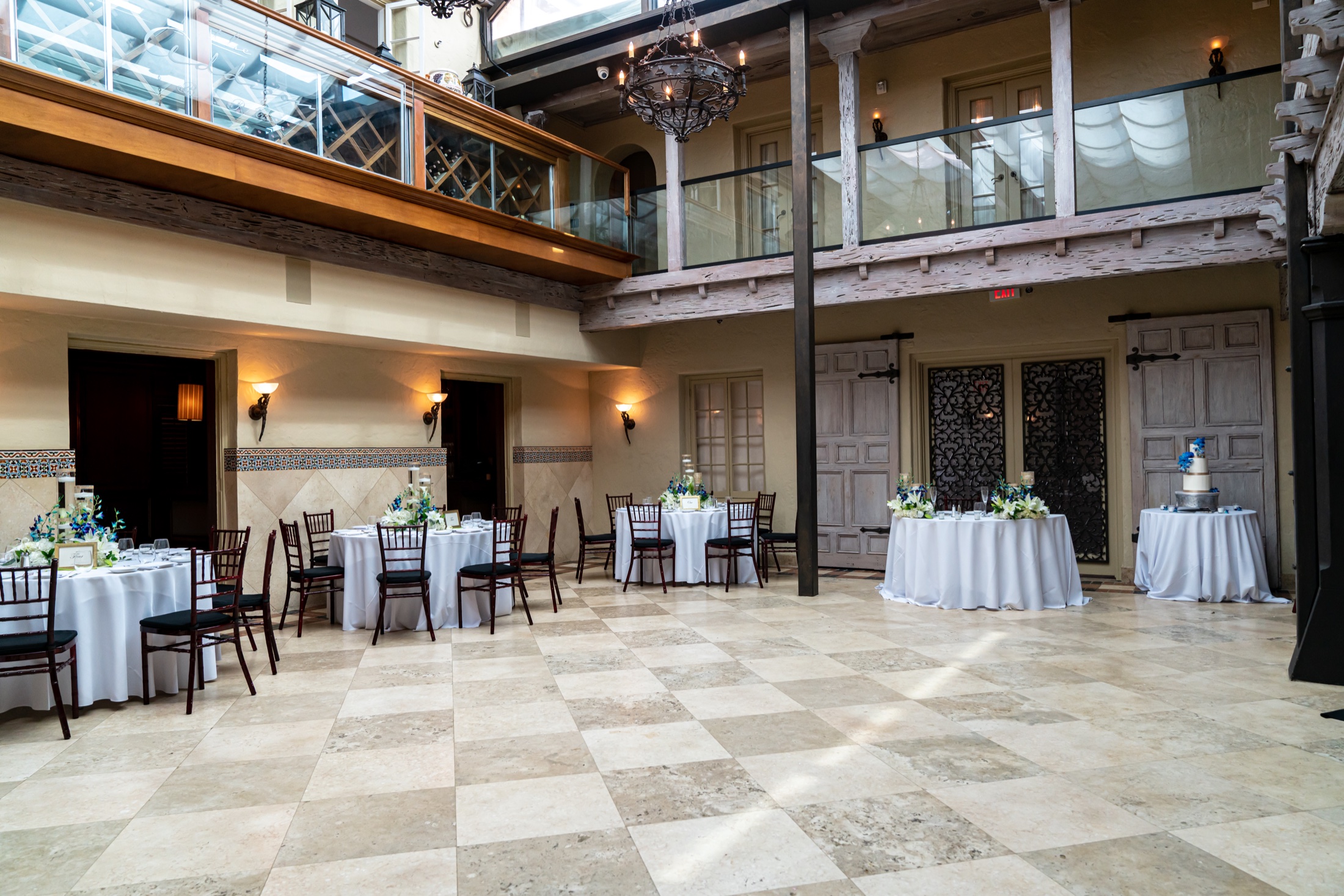 Interior reception space at The Addison wedding venue in Boca Raton, Florida