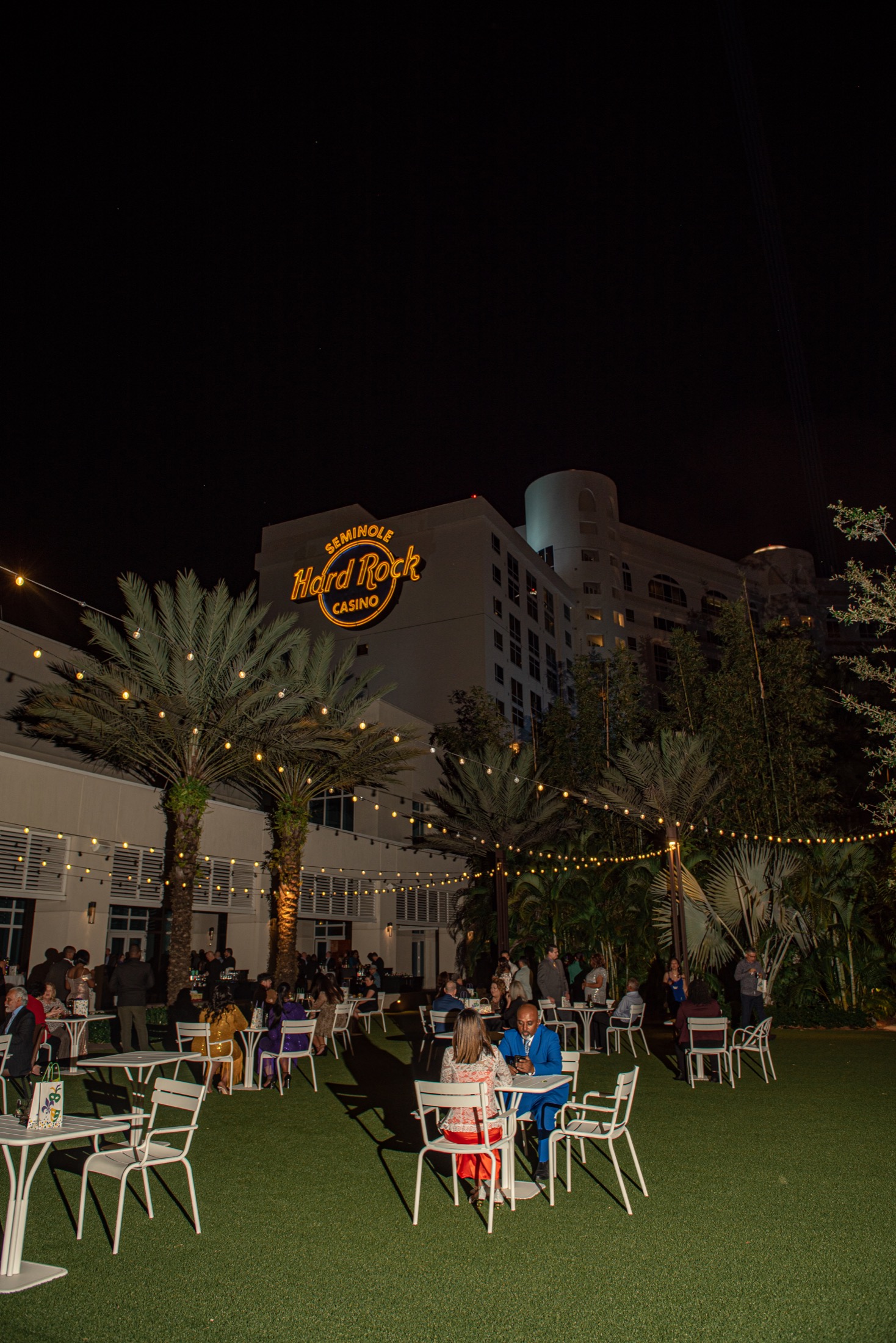 Corporate reception at Seminole Hard Rock Hotel and Casino in South Florida