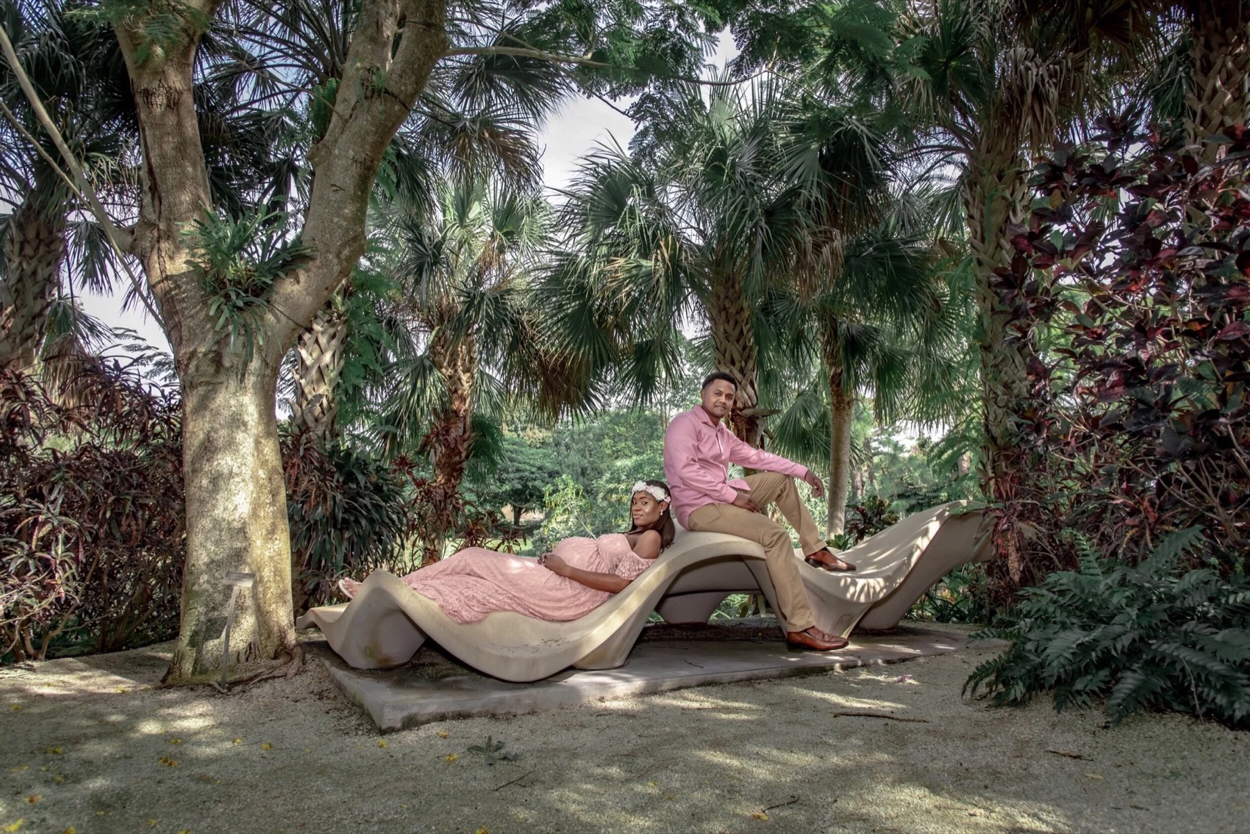 Artful South Florida maternity portrait by Photos by Karli